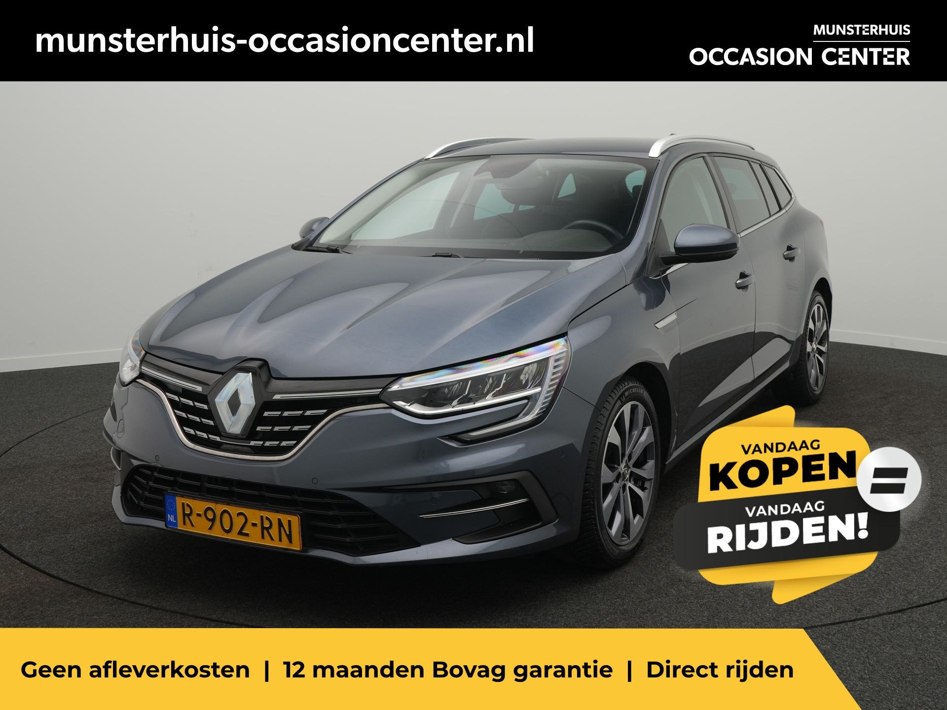 Renault Mégane Estate TCe 140 Techno - Occasion Lease vanaf, Voorwielaandrijving, 12 maanden, Gebruikt, 4 cilinders