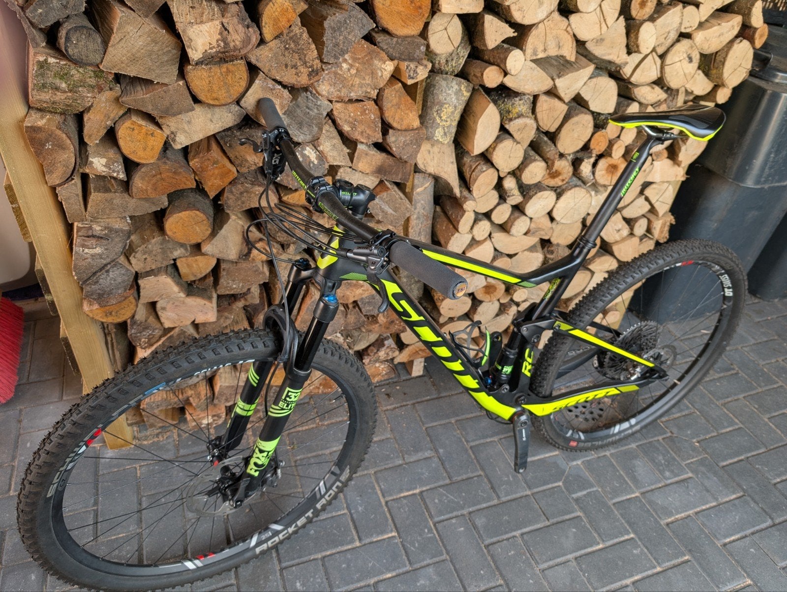 Scott spark rc 900 world cup, Gebruikt, Fully, Schijfrem, 53 tot 57 cm