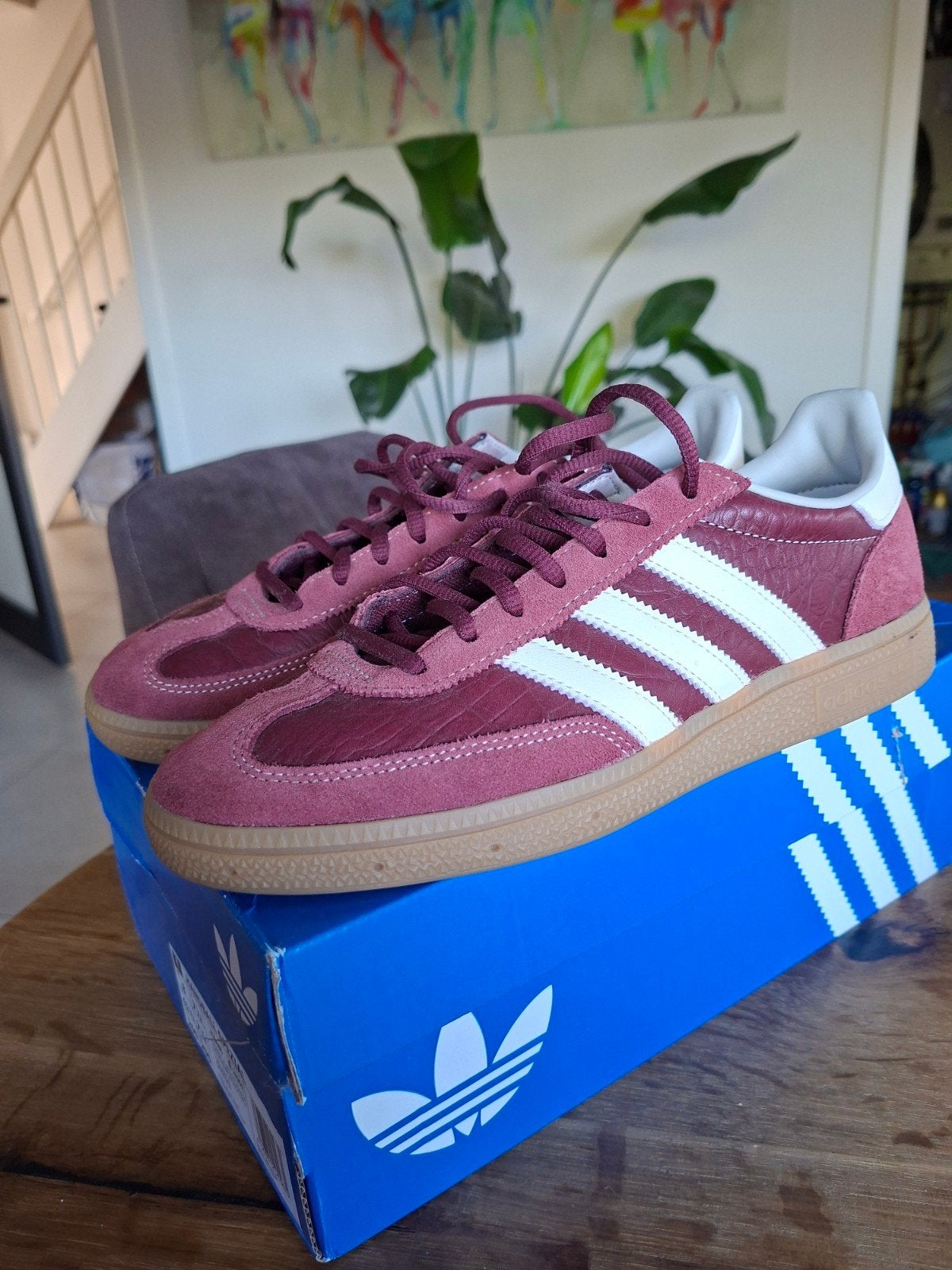 Adidas Handball Spezial sneakers - Maat 41 1/3, Ophalen of Verzenden, Zo goed als nieuw, Sneakers of Gympen