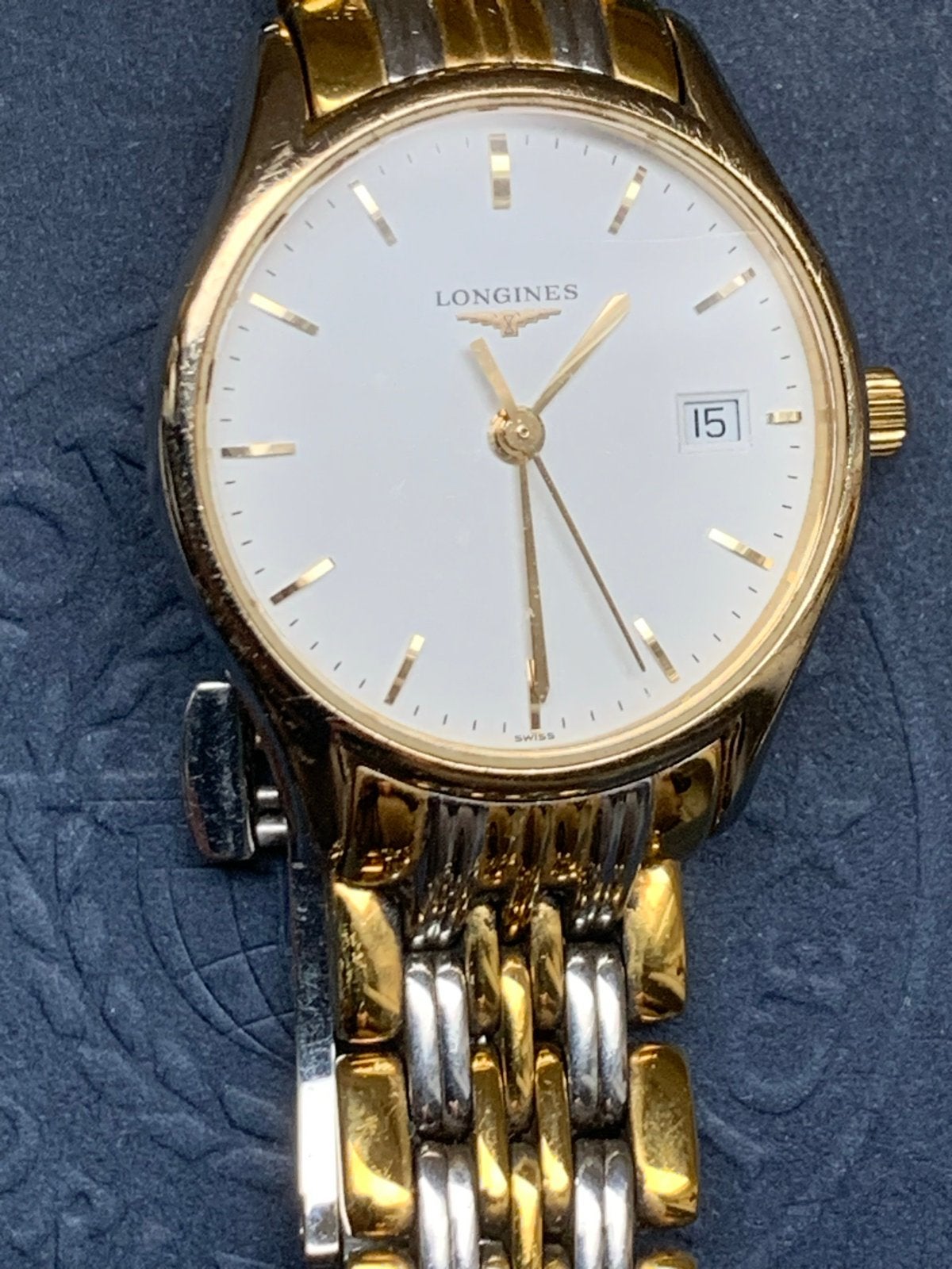Longines Lyre Dames Horloge L4.259.2 - Tweekleurig, Overige merken, Gebruikt, Staal, Polshorloge