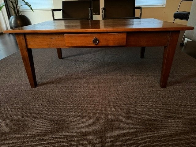 salontafel, Ophalen, Gebruikt, 100 tot 150 cm, Eikenhout