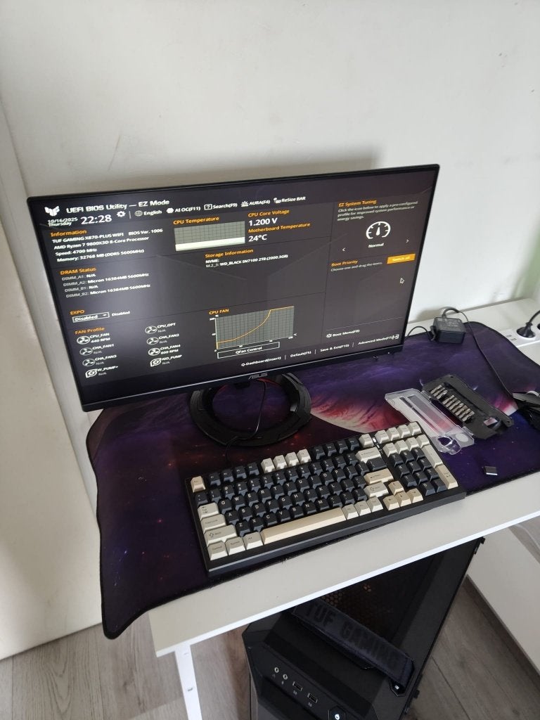 Complete Game Setup – 9800X3D | RX 7700 XT | 32GB | 2TB, 32 GB, Custom Build, Zo goed als nieuw, 2 TB
