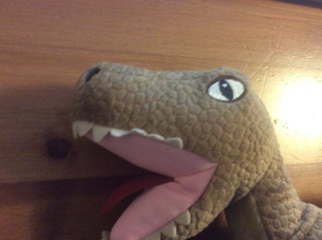 Dinosaurus T-Rex knuffel, 47 cm lang, Ophalen of Verzenden, Dinosaurus