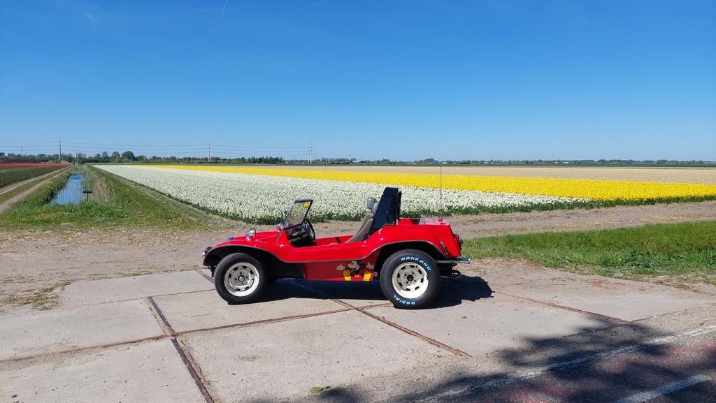 Volkswagen Ruska super Buggy 1972 Rood Laatste week online!, Auto's, Stof, 4 cilinders, Cabriolet, Handgeschakeld