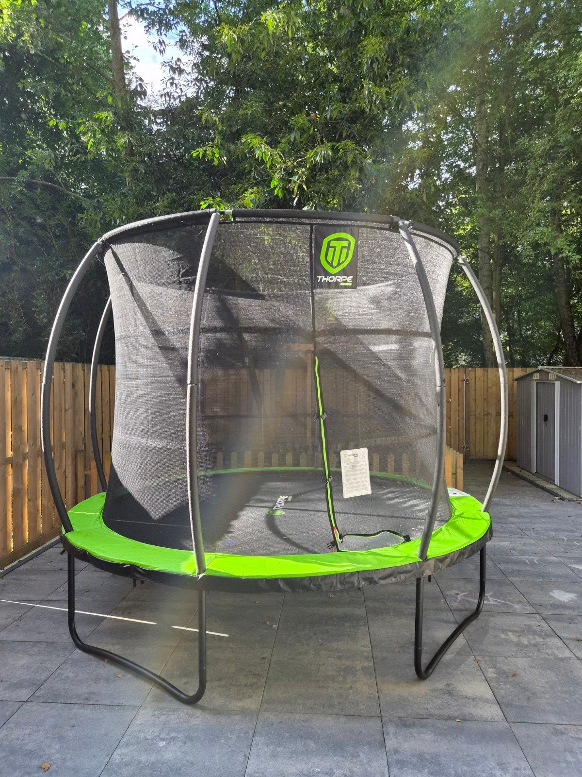 Thorpe sports trampoline 305cm, Kinderen en Baby's, Speelgoed | Buiten | Trampolines, Ophalen, Zo goed als nieuw