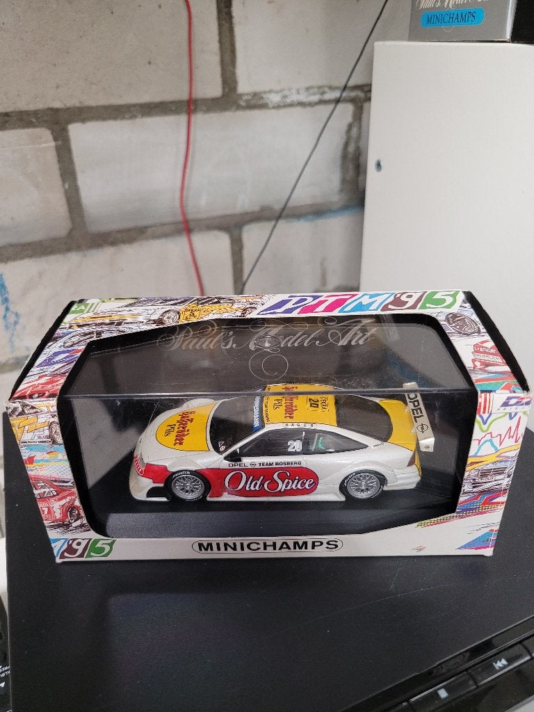 opel calibra dtm minichamps 1:43, Ophalen of Verzenden, Zo goed als nieuw, Auto, MiniChamps