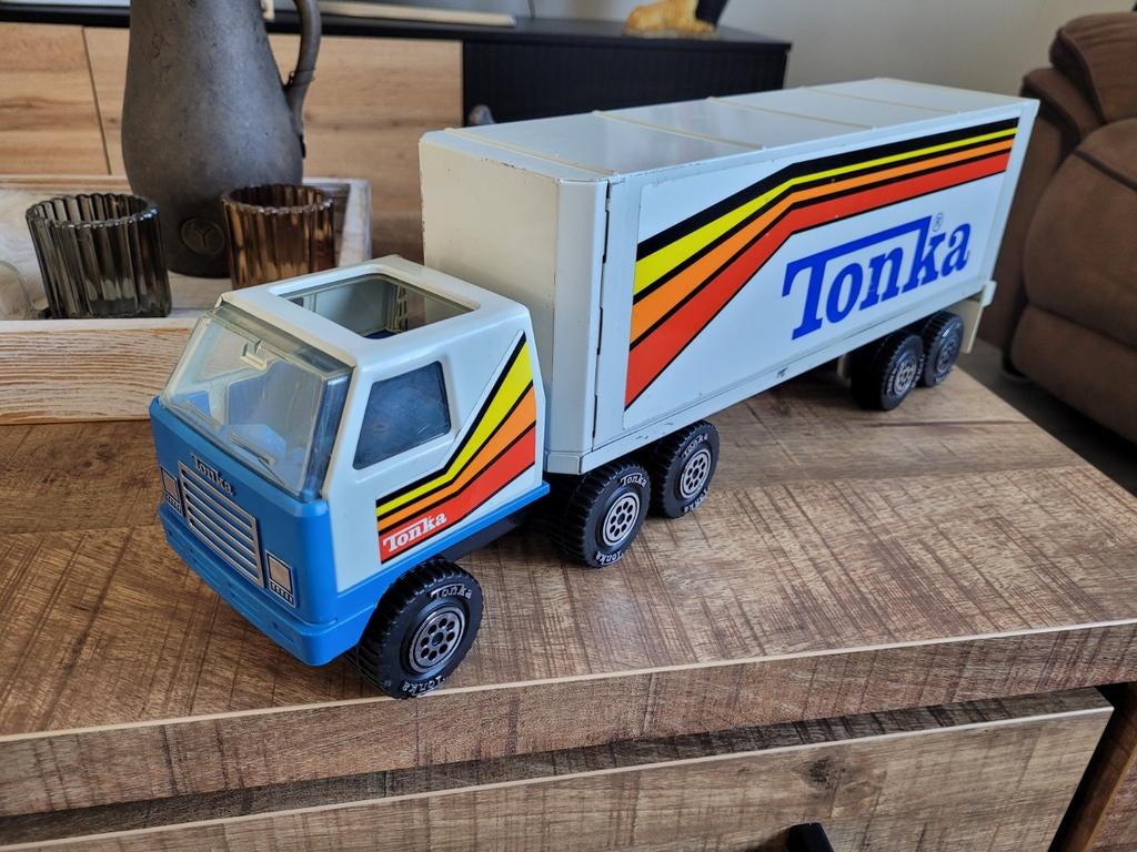 Grote vrachtauto, Tonka, Ophalen of Verzenden, Zo goed als nieuw, Tonka