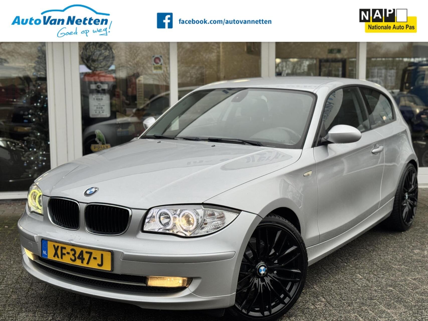 BMW 1-serie 116i 123pk 6bak,Corporate,Clima,Cruise,Lmv,Pdc,, Auto's, 1-Serie, Gebruikt, 4 cilinders, 4 stoelen