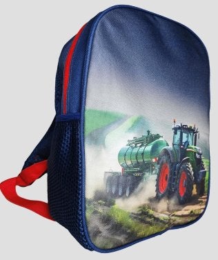 Rugtas/schooltas met Tractor Opdruk, Overige merken, ., 25 tot 40 cm, Nieuw