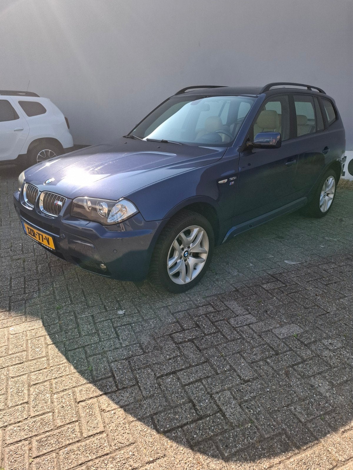BMW X3 3.0i M-Sport Automaat Pano Leder Blauw, Auto's, Automaat, Beige, Blauw, Vierwielaandrijving