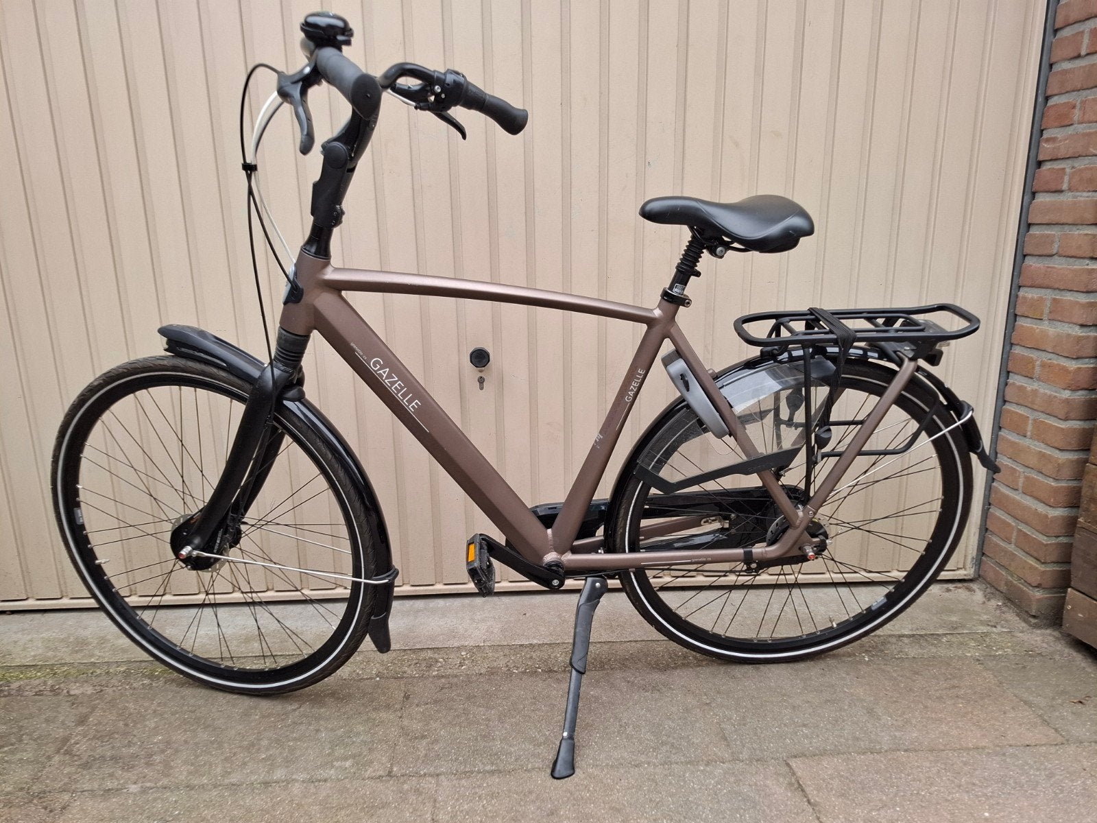 gazelle grenoble 28 inch 8v herenfiets jongensfiets, Ophalen, Gebruikt, Versnellingen, 57 tot 61 cm
