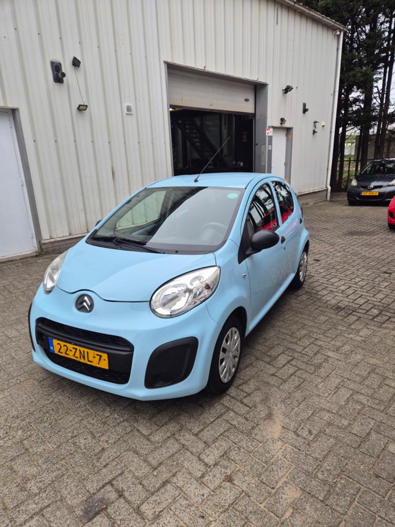 Citroën C1 1.0i 68PK 5D 2013 Blauw | Airco, Voorwielaandrijving, C1, Origineel Nederlands, Bedrijf