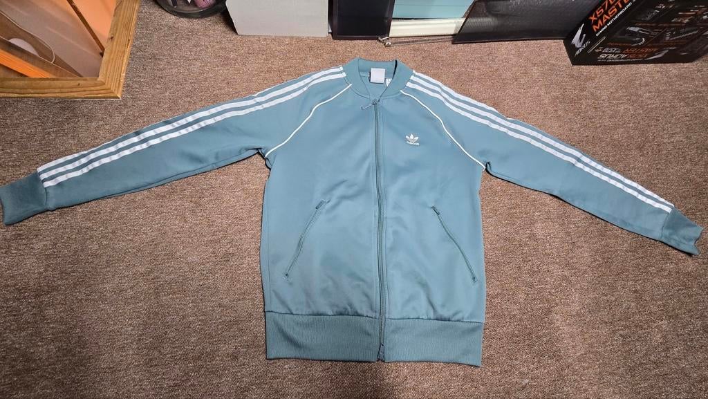 Adidas SST vest maat 36 kleur Hazy Emerald, Adidas, Ophalen of Verzenden, Zo goed als nieuw, Maat 36 (S)