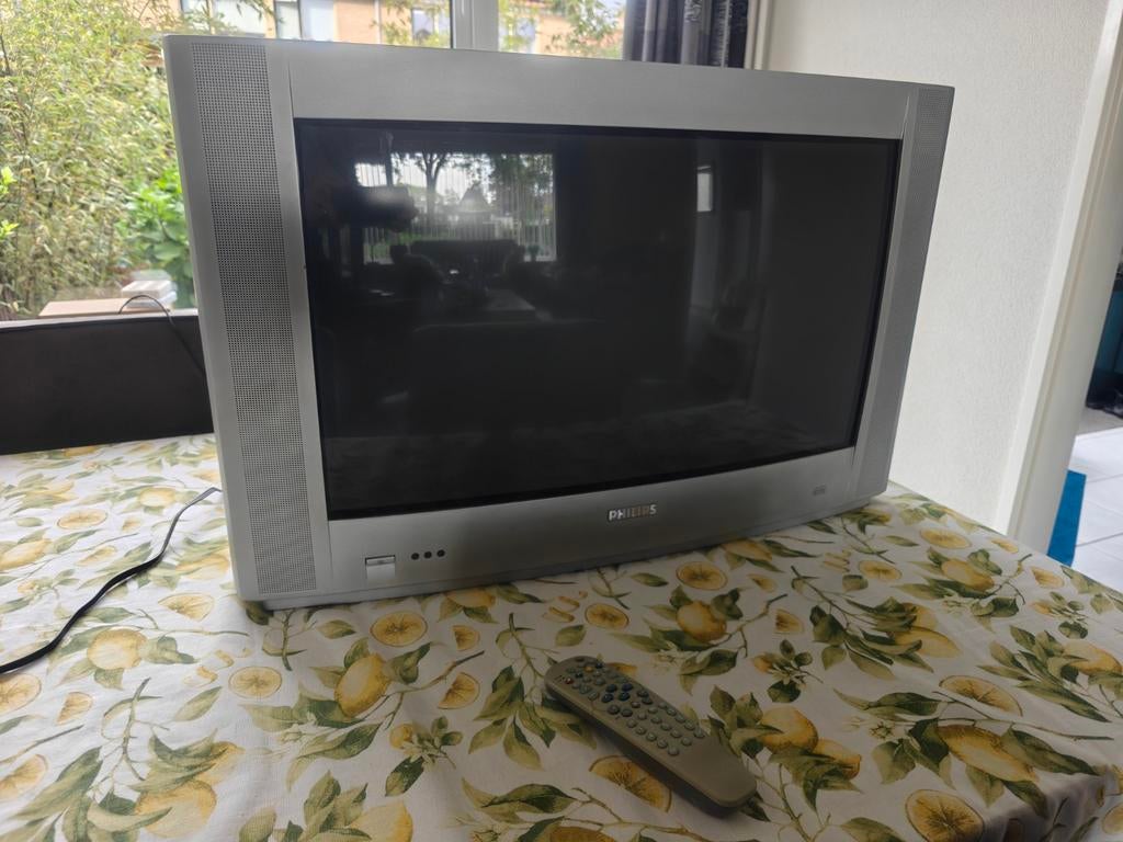 Philips 28" breedbeeld CRT TV 28PW8506/12R, Audio, Tv en Foto, Vintage Televisies, Ophalen, Zo goed als nieuw, 80 tot 100 cm, Philips