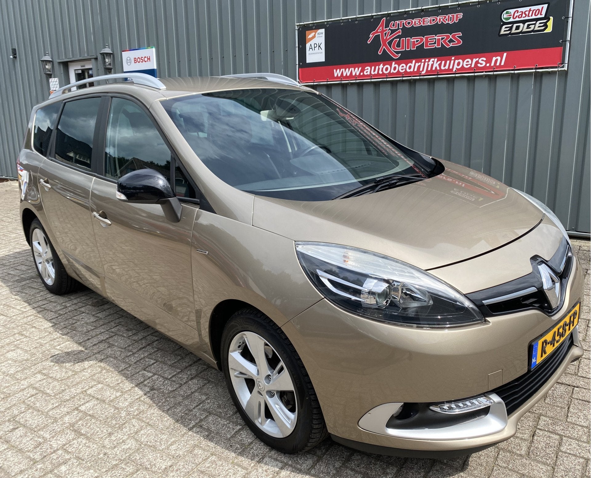 Renault Grand Scénic 1.2 TCe Limited 7persn. Navi.Clima.Pdc, Auto's, Voorwielaandrijving, Euro 5, Stof, Gebruikt