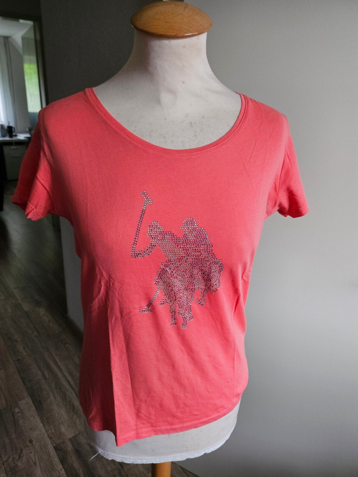 U.S. Polo Assn. Top, Kleding | Dames, U.S. Polo Assn., Ophalen of Verzenden, Zo goed als nieuw, Korte mouw