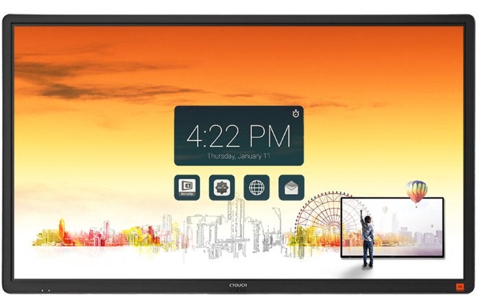partij C Touch schermen  Laser Sky, Ophalen, Ctouch, Gebruikt, Digiboard