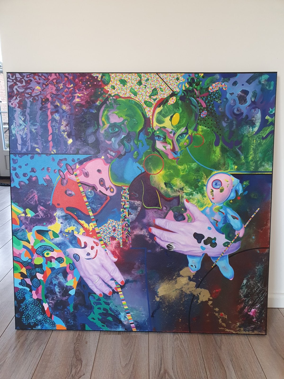 Schilderij Mathisse Arendsen, Ophalen
