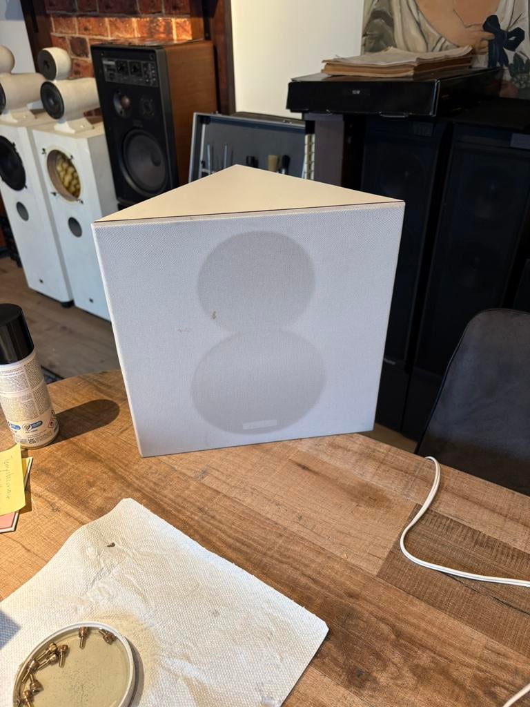 2 x Hoek- luidspreker AUDIOLAB, Audio, Tv en Foto, Luidsprekers, Overige merken, Ophalen of Verzenden, Zo goed als nieuw, 120 watt of meer