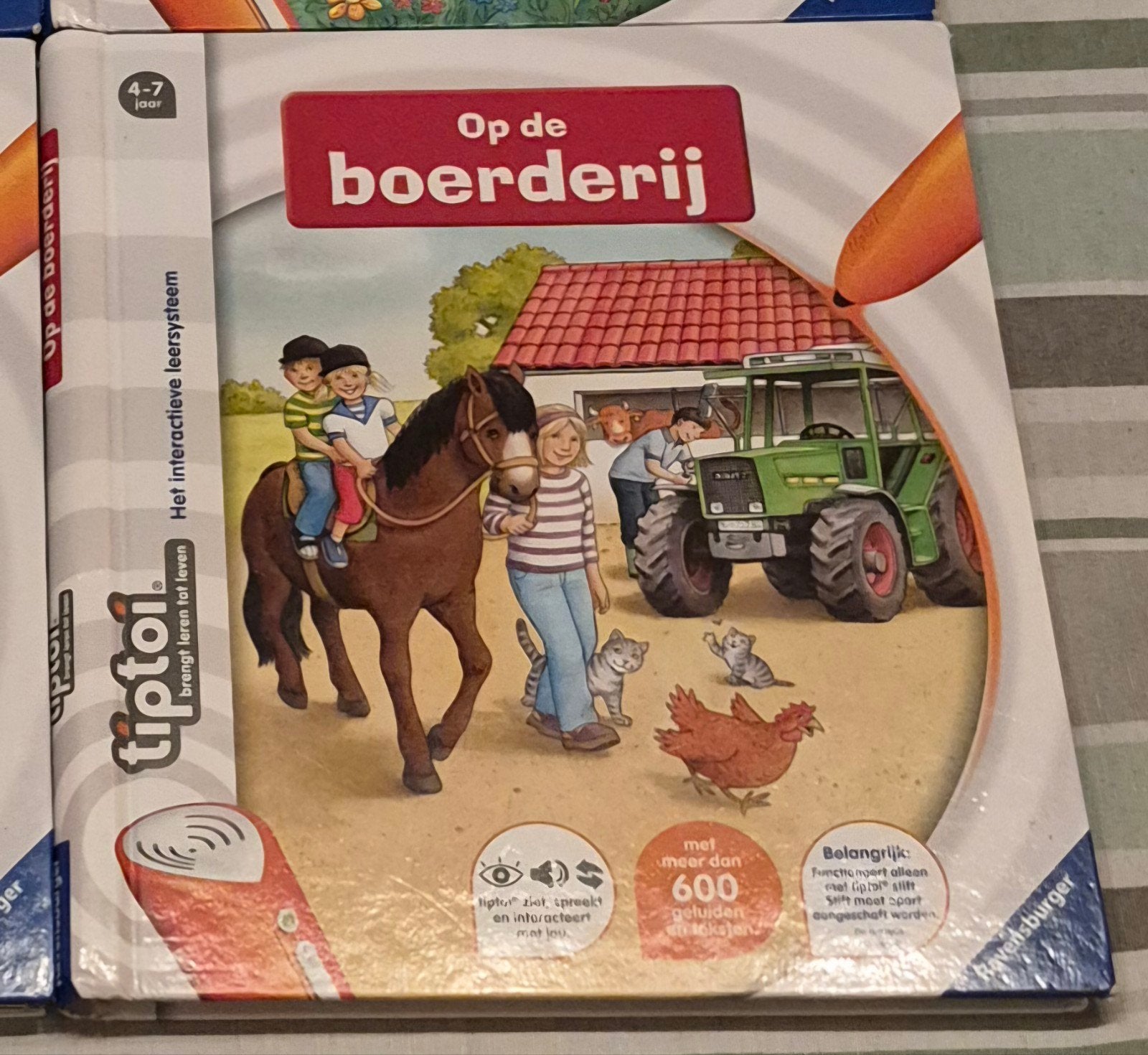 Tiptoi boek Op de boerderij, Kinderen en Baby's, Speelgoed | Educatief en Creatief, Ophalen of Verzenden