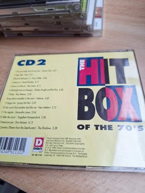 Cd the hit box of the 70s cd 2 h, Ophalen of Verzenden, Zo goed als nieuw, Pop