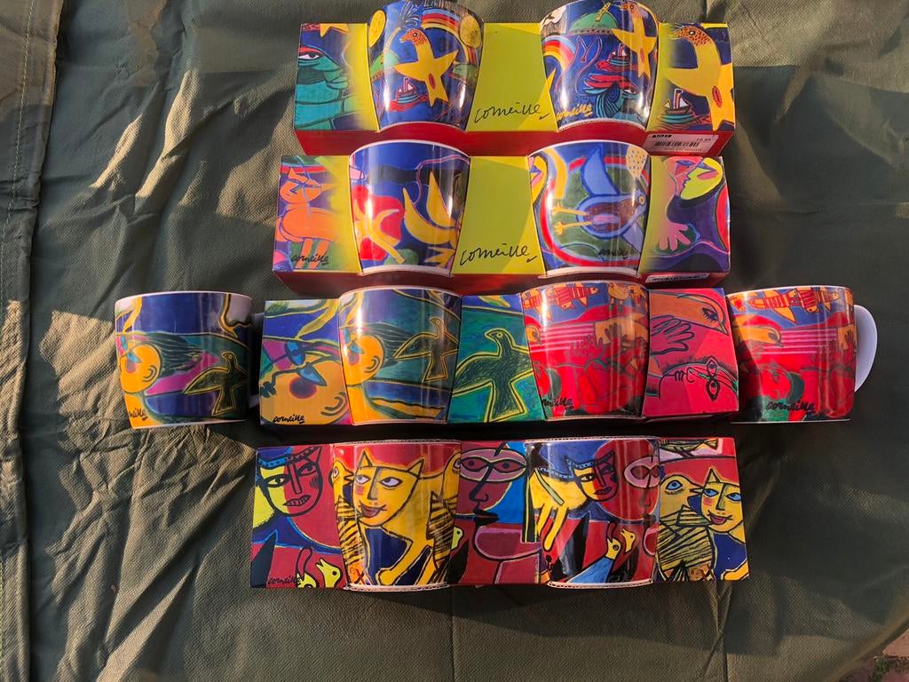 10 Corneille koffiekoppen groot, Ophalen of Verzenden