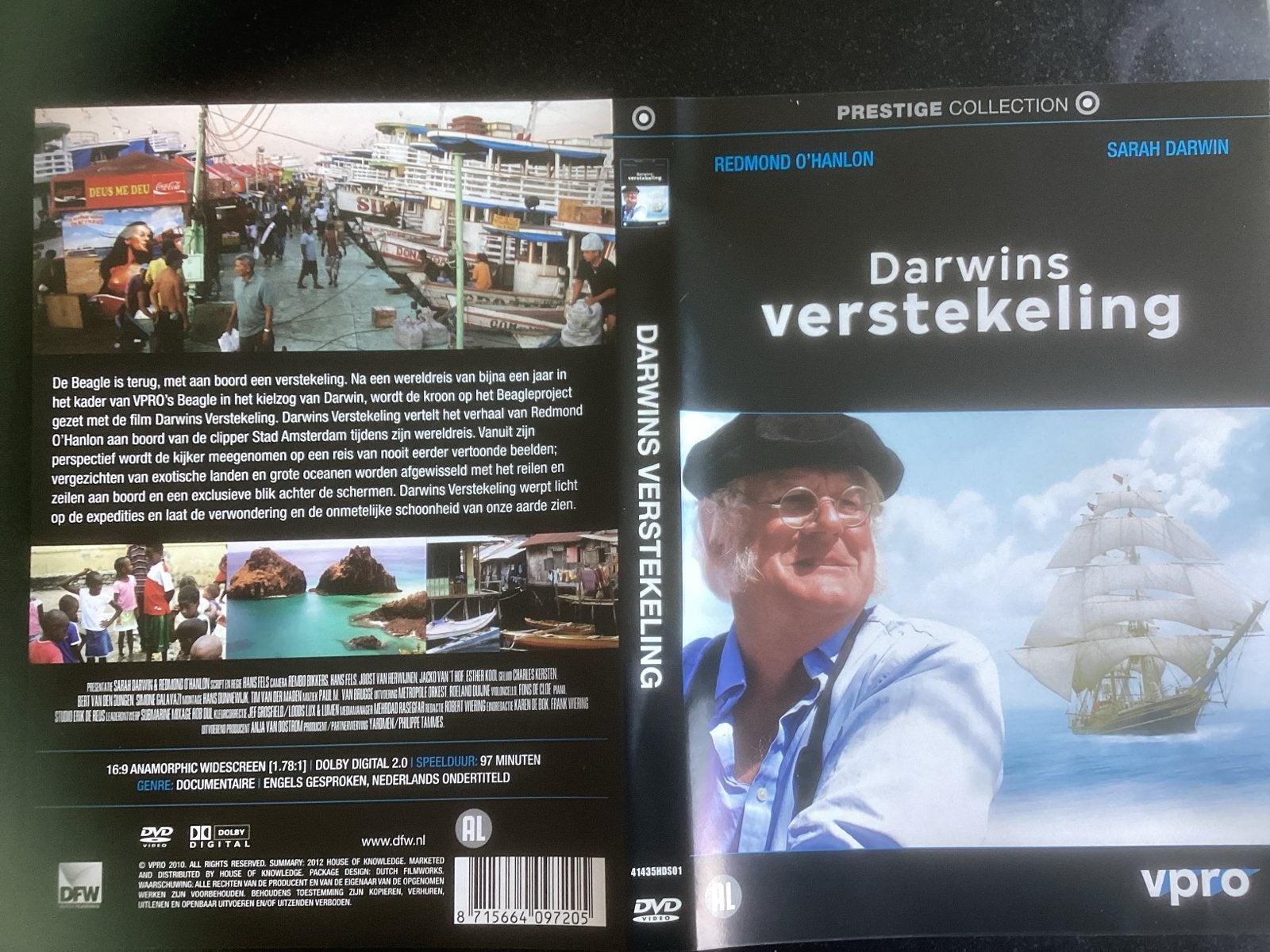Darwins Verstekeling - Documentaire DVD, Ophalen, Alle leeftijden, Nederlands, Gebruikt