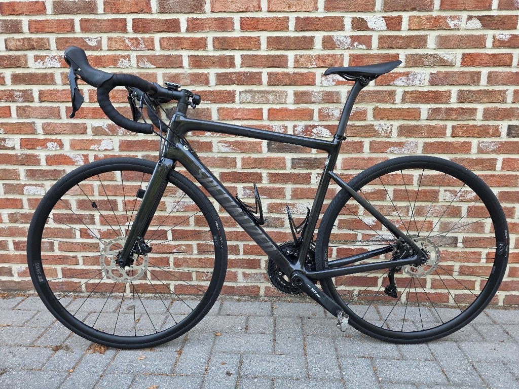 Specialized Tarmac maat 56 en 54 , Roubaix maat 61, Carbon, Zo goed als nieuw, Meer dan 20 versnellingen, 53 tot 57 cm
