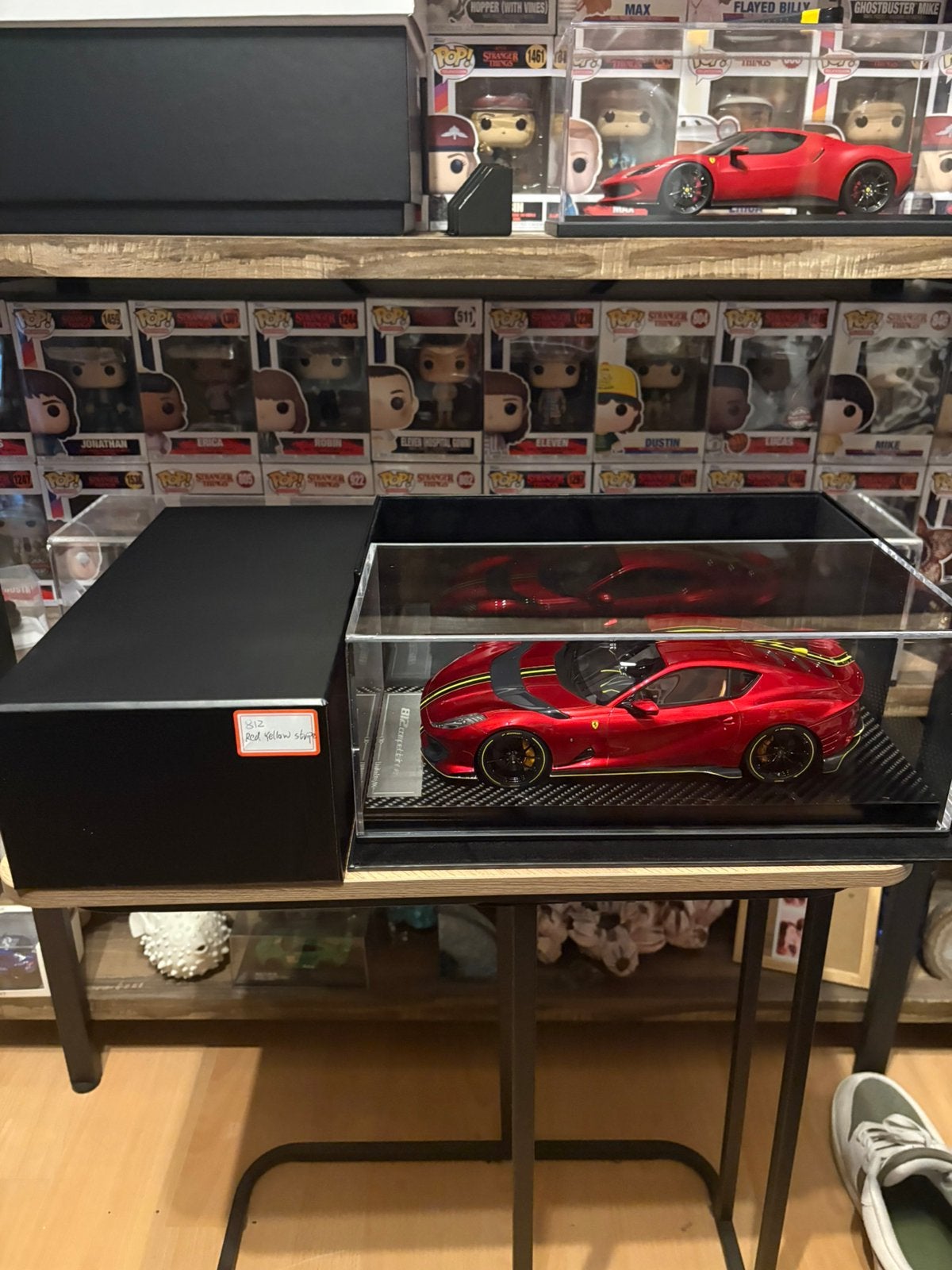 1:18 CE Ferrari 812 Competizione, Ophalen of Verzenden, Zo goed als nieuw