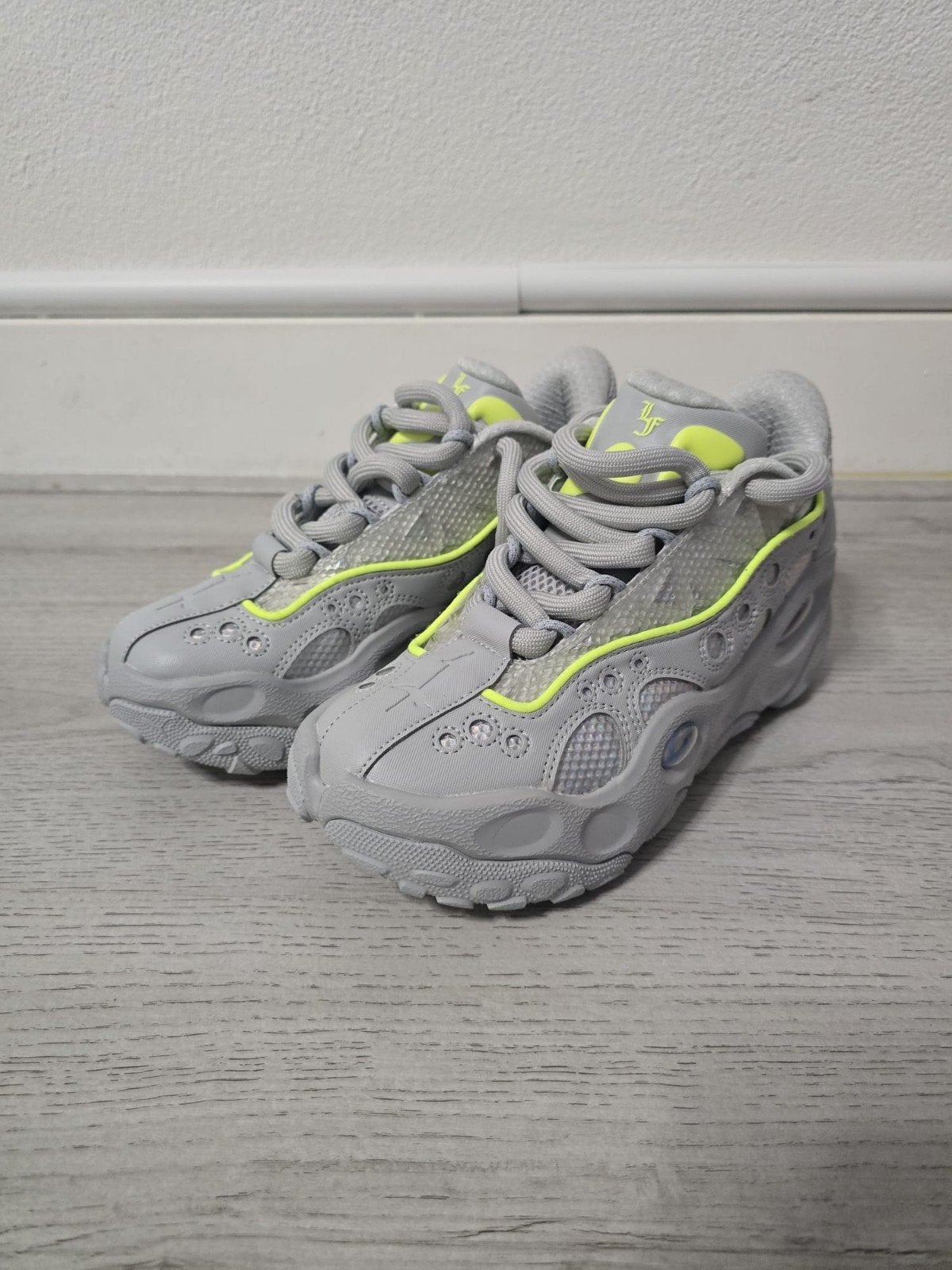 Puma Lafrance Rnnr Reflection sneakers - Grijs/Neon Geel, Kleding | Dames, Schoenen, Nieuw, Ophalen of Verzenden, Sneakers of Gympen