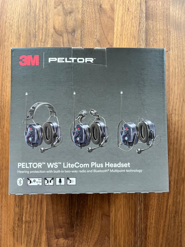 3M Peltor LiteCom Plus PMR446 met geïntegreerde portofoon, Nieuw, Ophalen of Verzenden, Portofoon of Walkie-talkie, Handsfree-functie