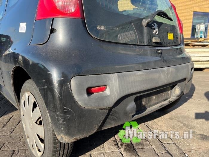 Achterbumper van een Peugeot 107 (EXZ), Gebruikt, -, -, Ophalen of Verzenden