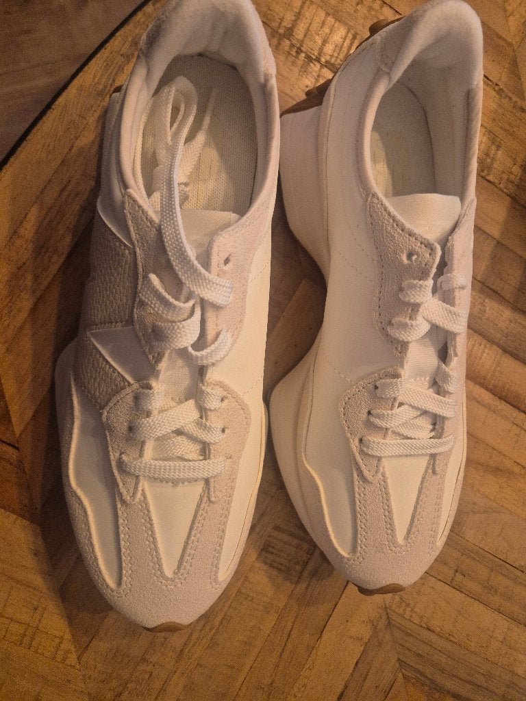 New Balance 327 Linen Sea Salt maat 39 – NIEUW, Ophalen, Beige, New Balance, Nieuw