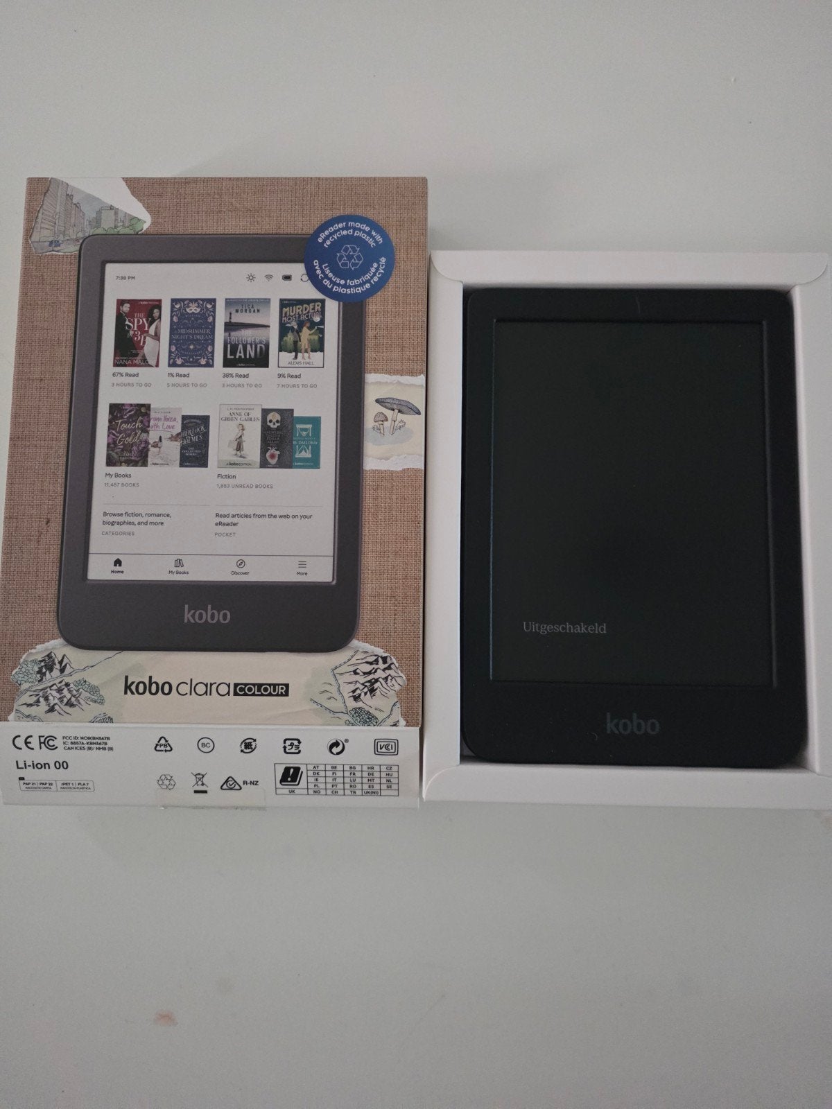 Kobo Clara Colour e-reader - Nieuw in doos, Computers en Software, Ophalen, 6 inch of minder, Touchscreen, 16 GB of meer