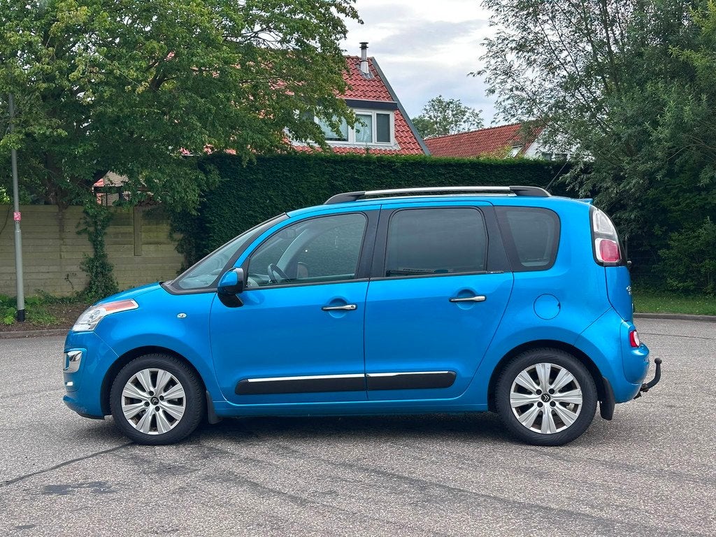 Citroen C3 Picasso 1.6 VTi Exclusive Automaat*Pano*Cruise*Tr, Auto's, Citroën, Gebruikt, 4 cilinders, Blauw, Bedrijf
