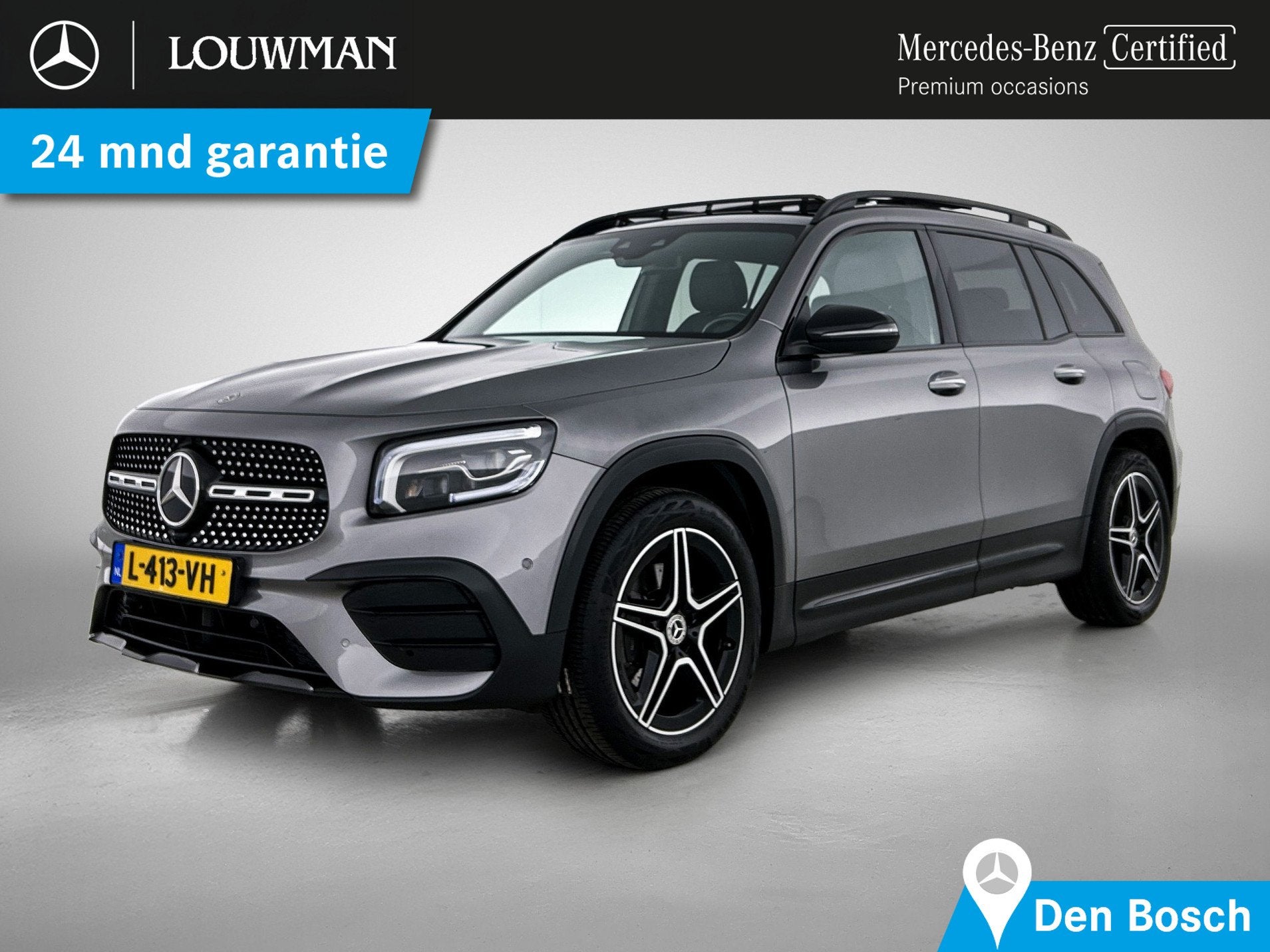 Mercedes-Benz GLB 200 Business Solution AMG 7p. 7 Persoons |, Auto's, 12 maanden, 4 cilinders, 7 stoelen, 163 pk