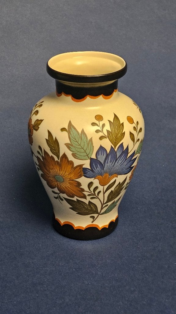 Flora Gouda Keramiek Vaas - 16 cm, Antiek en Kunst, Ophalen