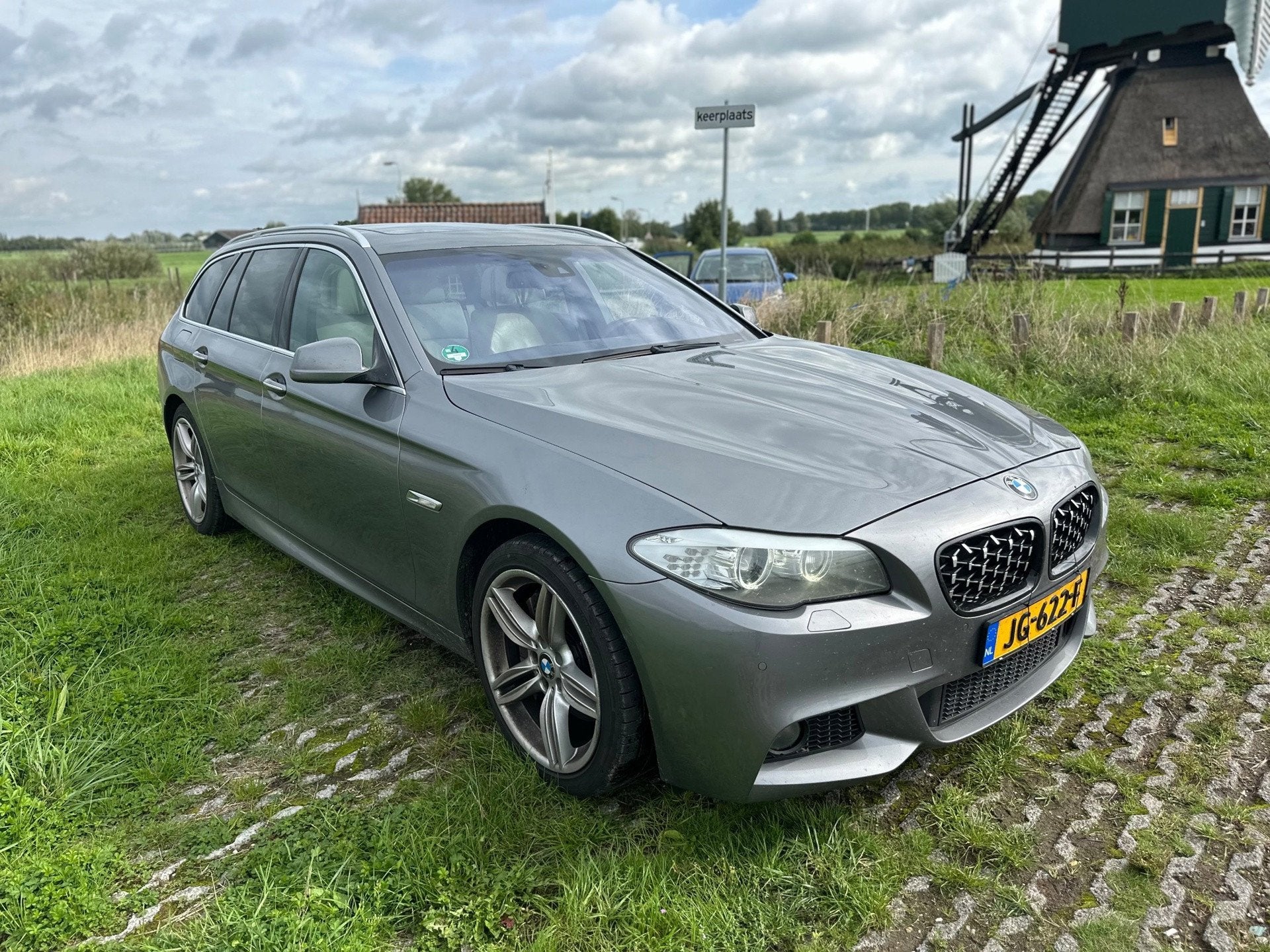 BMW 5-serie Touring 535d High Executive * M-pakket*trekhaak*, Auto's, Automaat, Euro 5, Achterwielaandrijving, Gebruikt