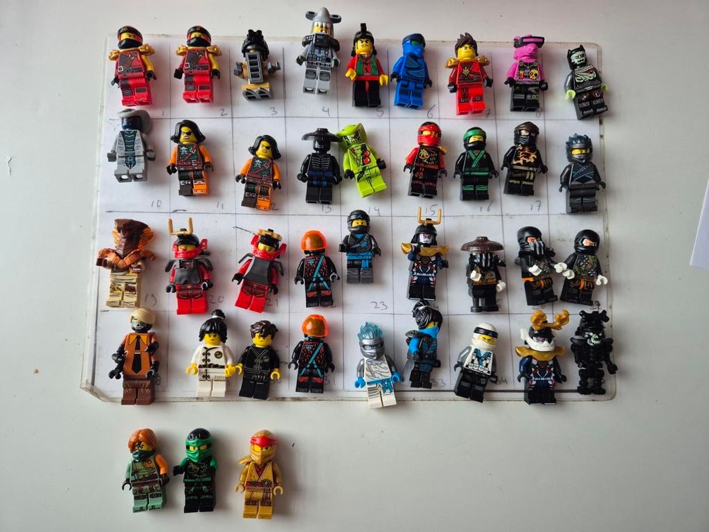 Lego adv31 ninjago ninja poppetjes minifiguren skeleton, Ophalen of Verzenden
