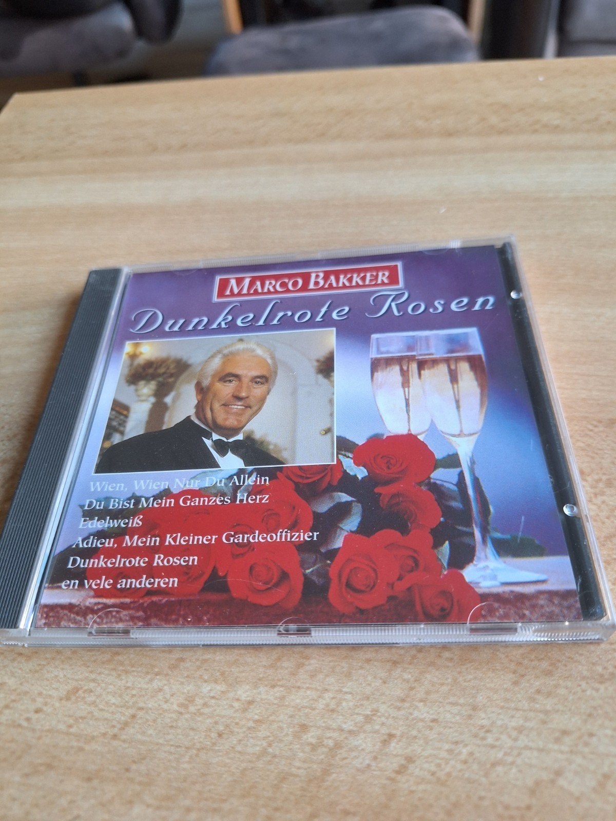 Cd Marco Bakker, dunkelrote rosen, Ophalen of Verzenden, Zo goed als nieuw, Nederlandstalig
