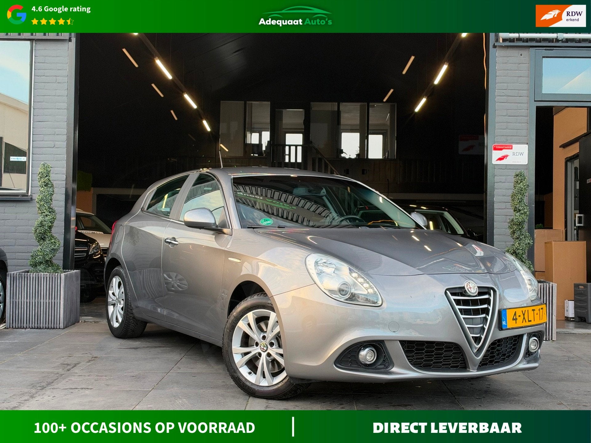 Alfa Romeo Giulietta 1.4 T Distinctive Lusso|Automaat|Navi|, Auto's, Stof, 4 cilinders, Met garantie (alle), Origineel Nederlands