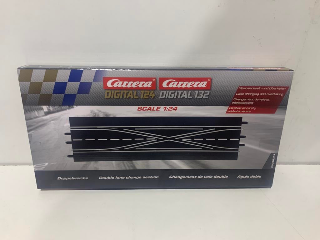 Carrera digital dubbele wissel 20030347 nieuw!!, Onderdelen, Carrera, Nieuw, Ophalen of Verzenden