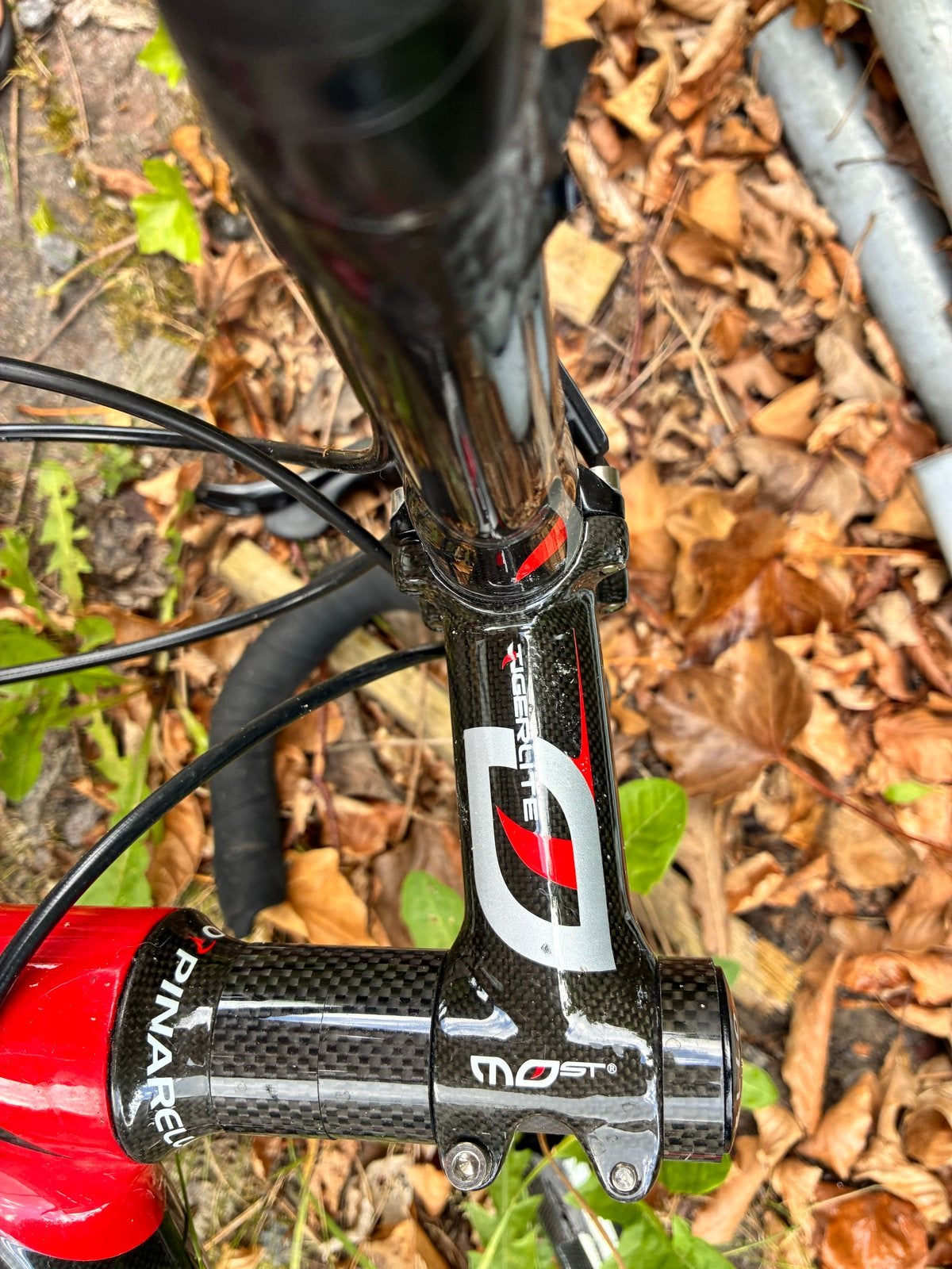 Pinarello racefiets voor onderdelen - frame gebroken, Fietsen en Brommers, Fietsonderdelen, Ophalen, Gebruikt, Overige typen, Racefiets