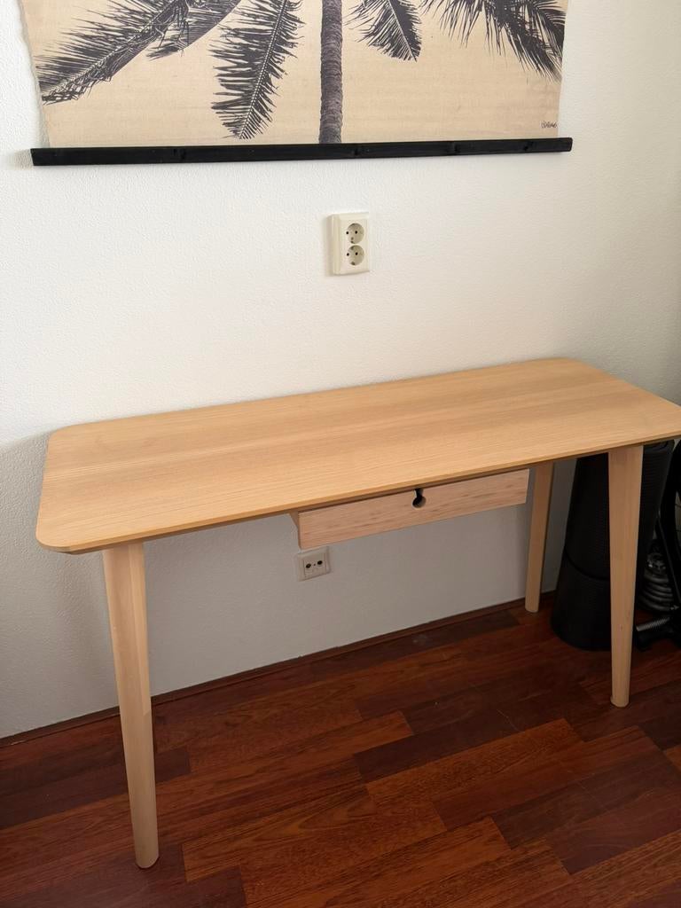 Desk with a drawer, Huis en Inrichting, Bureaus, Ophalen, Zo goed als nieuw