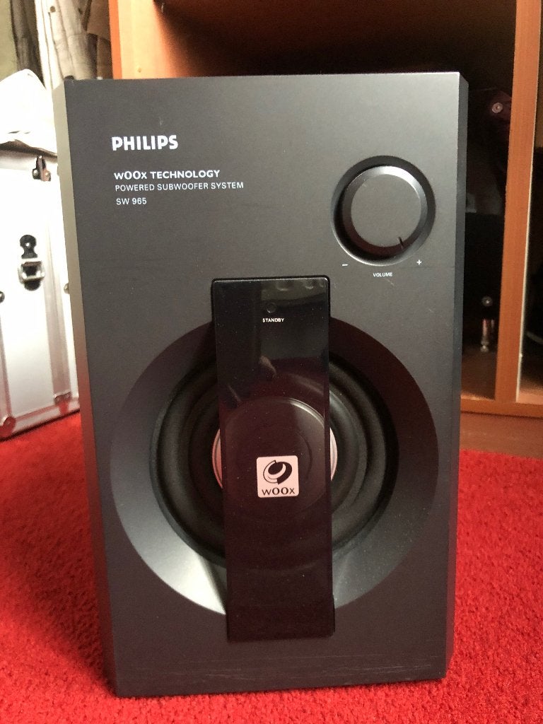 Philips SW965 Subwoofer met 2x Denon SC-A3L ‘Gold edition’, Audio, Tv en Foto, Luidsprekers, Philips, Gebruikt, Subwoofer, Ophalen of Verzenden