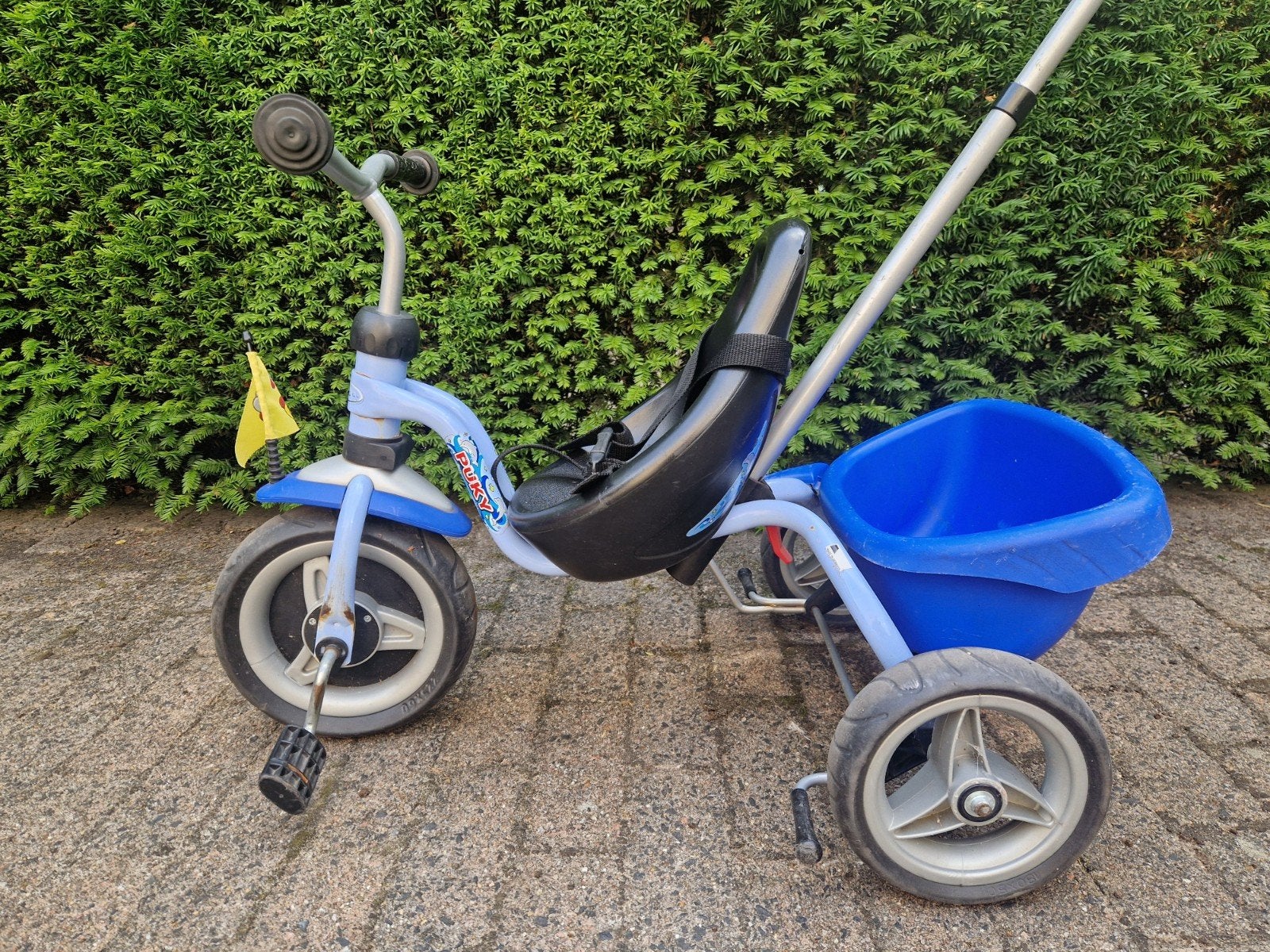Puky Ceety Driewieler Blauw - Zo goed als nieuw, Ophalen, Zo goed als nieuw, Trapvoertuig