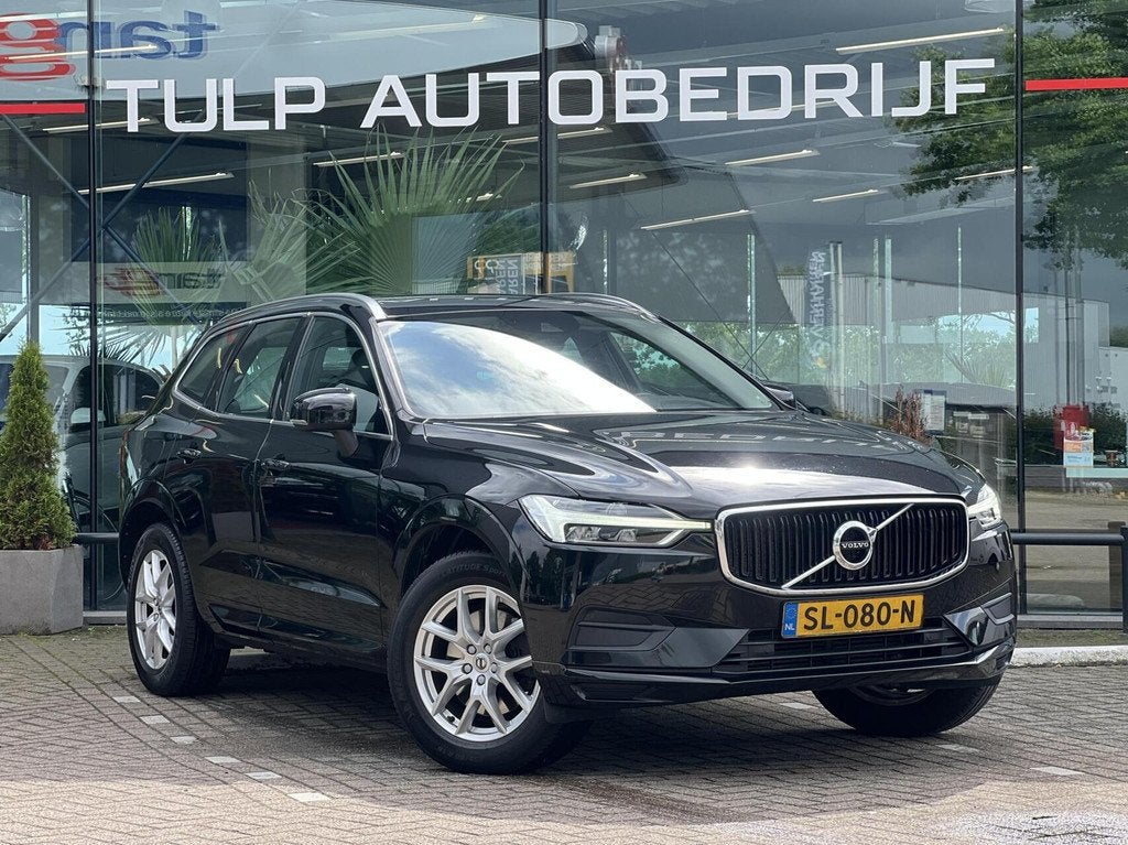 Volvo XC60 2.0 T5 Momentum Automaat Leder NLauto NAP, Auto's, Volvo, Gebruikt, 4 cilinders, Zwart, Bedrijf