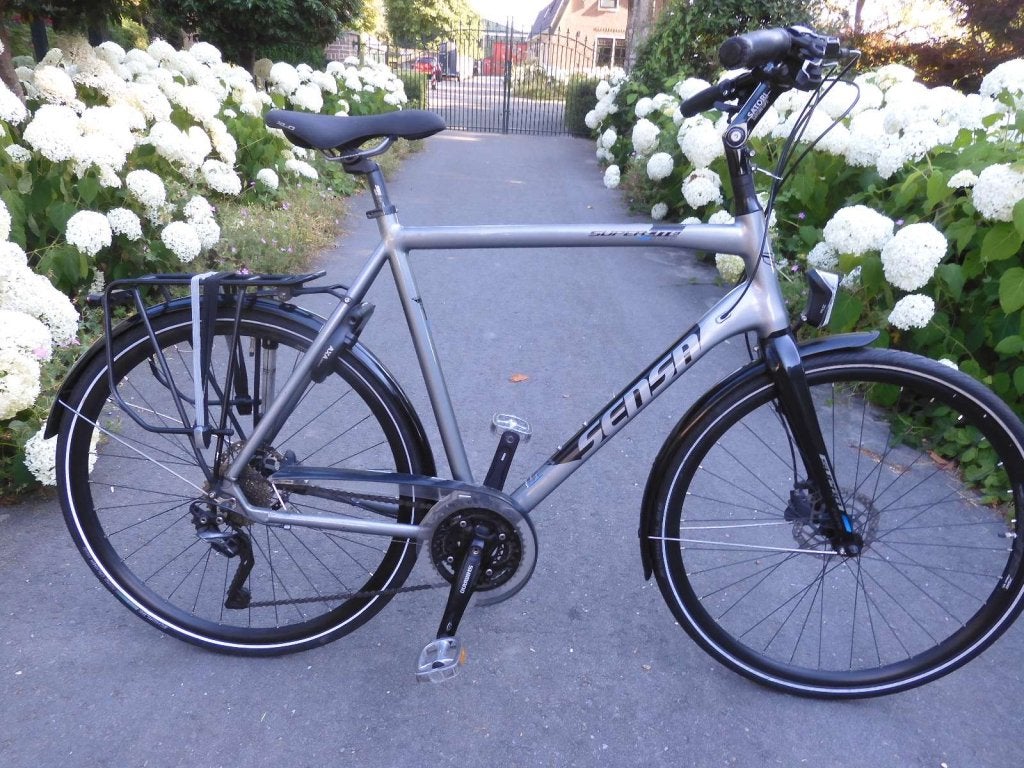 Sensa Superlite Disc met 30 versnellingen en 61 framemaat, 28 inch, Vering, Sensa, Niet ingevuld