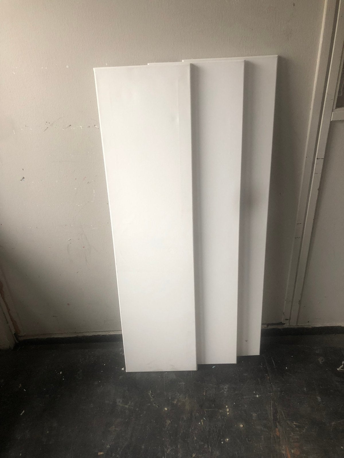 Set van Drie canvasdoeken-120x30cm,3D- incl. Verzenden, Hobby en Vrije tijd, Schilderen, Ophalen of Verzenden, Nieuw, Ezel