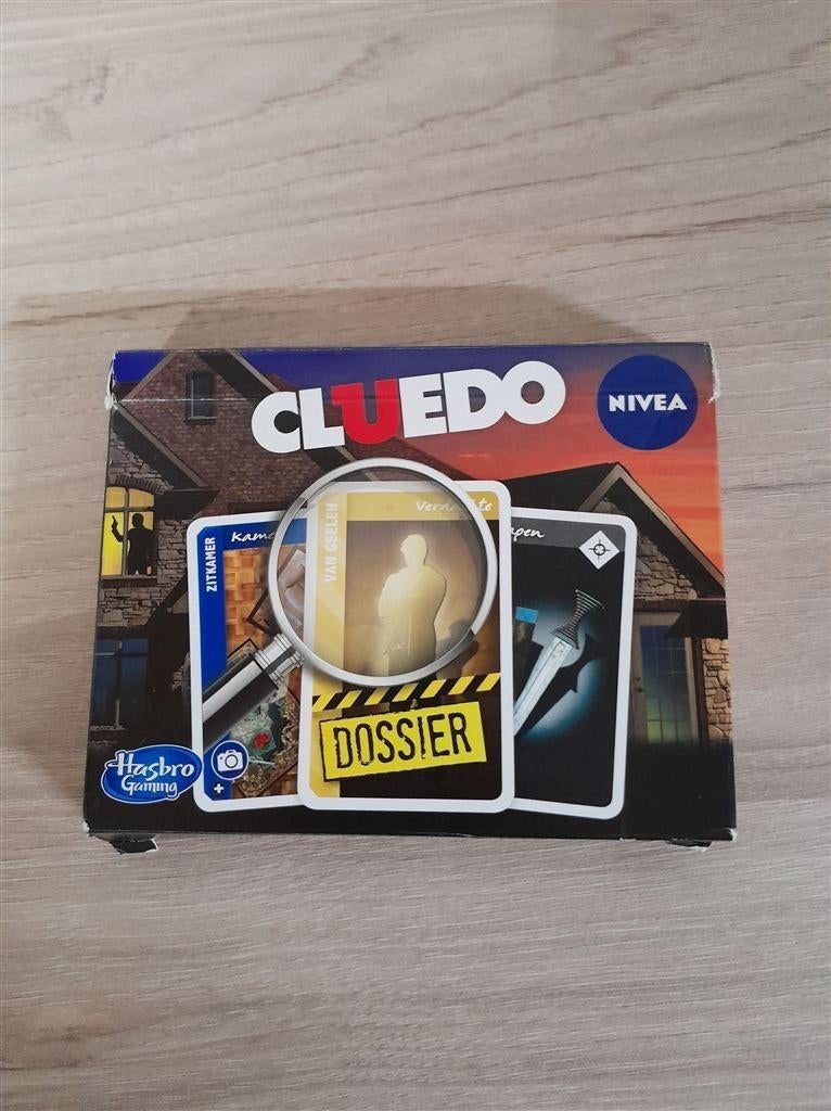 Cluedo dossier - kaartspel - s1438, Verzenden, Zo goed als nieuw